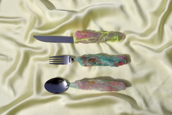 wasted gems cutlery